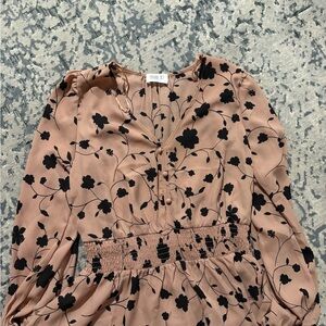 Sienna Sky Blush Floral Blouse